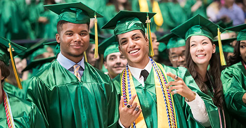 Wilde Lake High School graduation