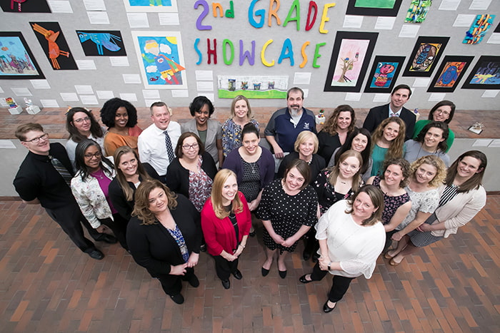 Group photos of the HCPSS' celebrated 2018 National Board Certified Teachers