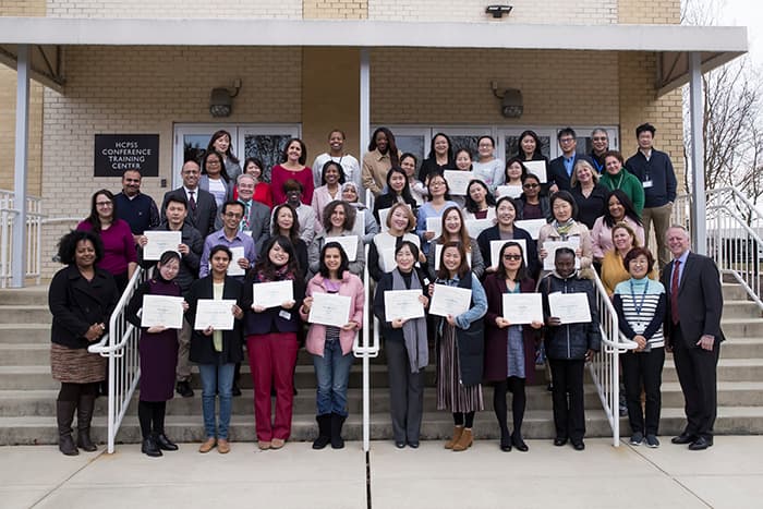 The 19th cohort of the International Parent Leadership Program.