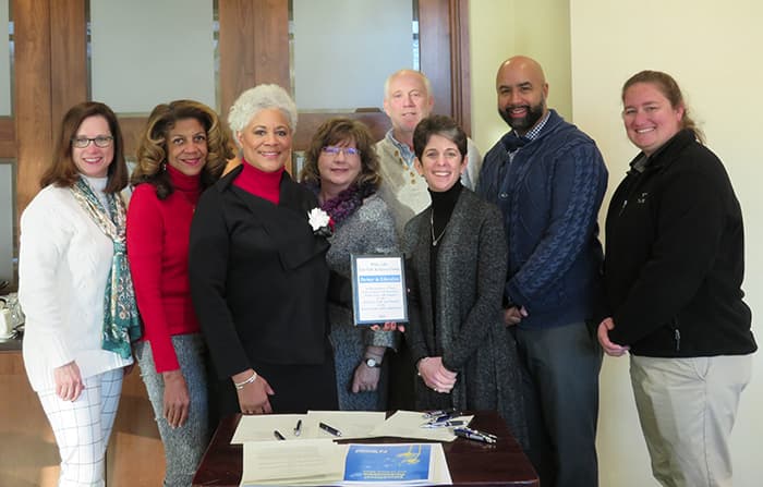 HCPSS, WLHS, and Wilde Lake Interfaith Religious Center representatives.