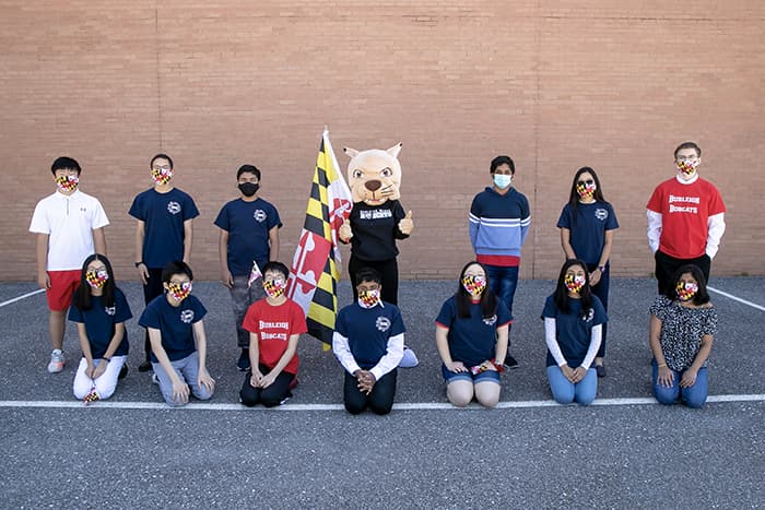 Burleigh Manor Middle School Science Olympiad team.