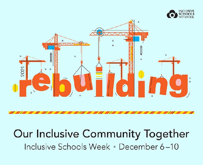 2021 Inclusive Schools Week Banner.