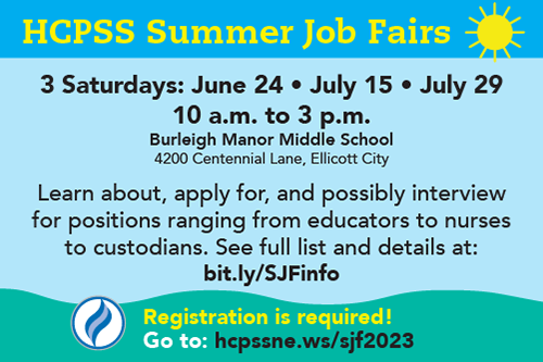 Summer 2023 Job Fairs.