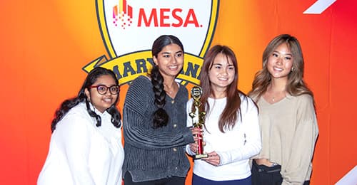 Atholton HS' team placed first in its category at the MESA State Competition.