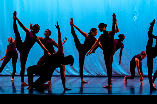 students perform at the 2023 all-county dance show