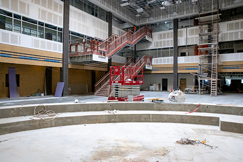 construction when building Guilford Park High School