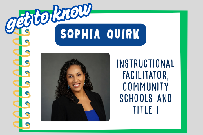 get to know Sophia Quirk