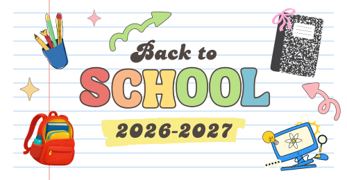 Back to School 2026-2027